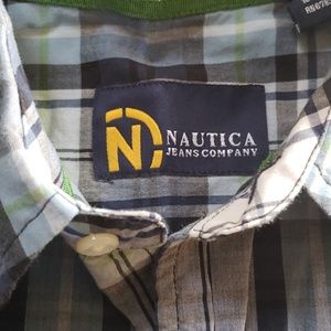 Nautica plaid short sleeve